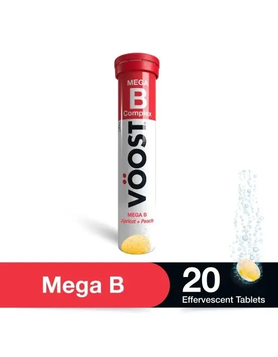 VOOST Mega B Complex 20 Effervescent Tablets