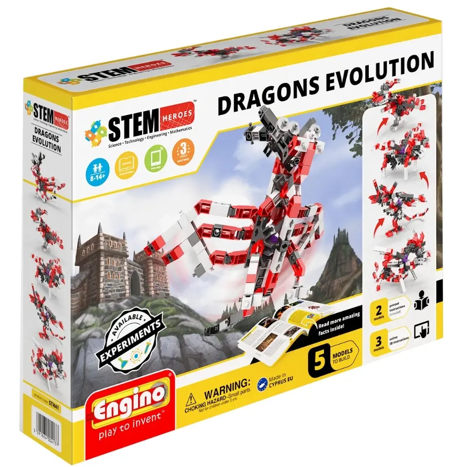 Engino - Discovering STEM - Dragons Evolution