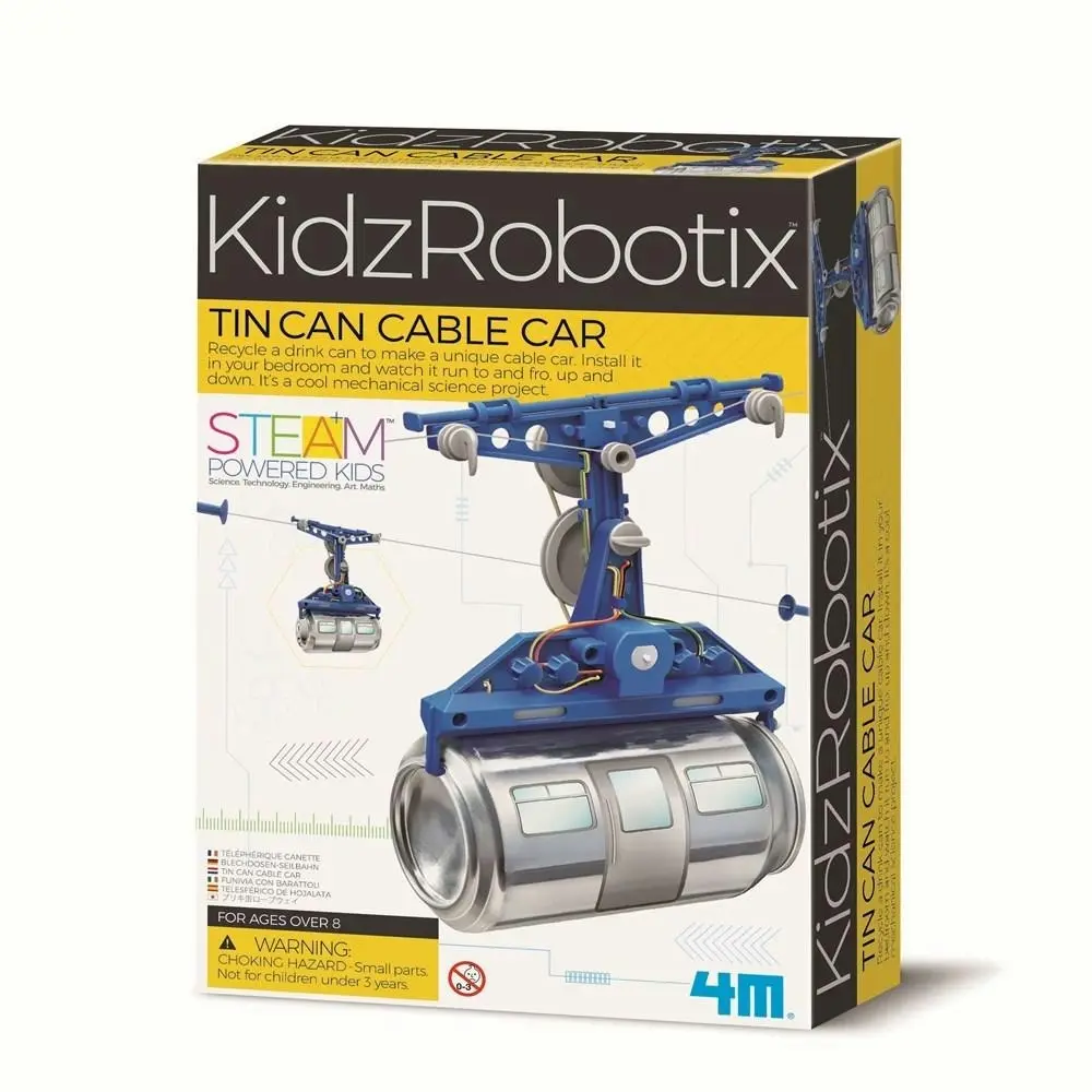 4M - KidzRobotix - Tin Can Cable Car