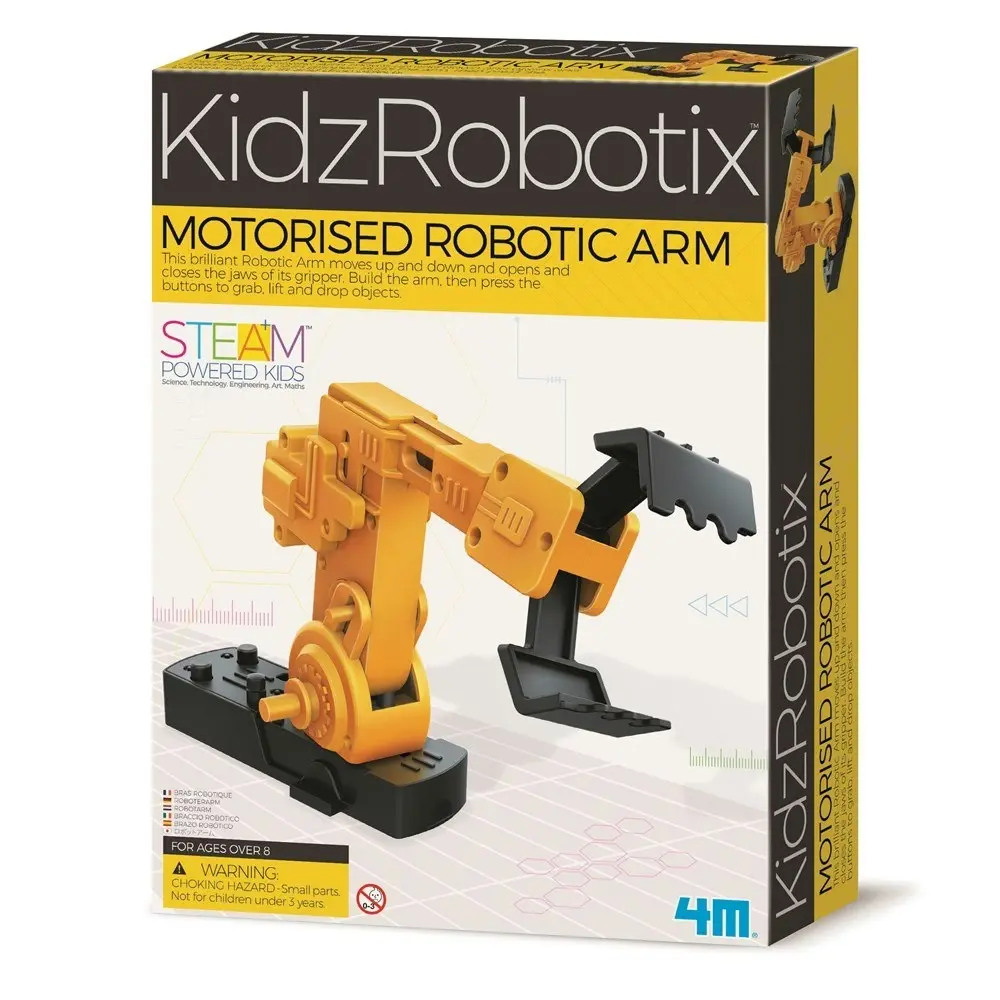 4M - KidzRobotix - Motorised Robotic Arm