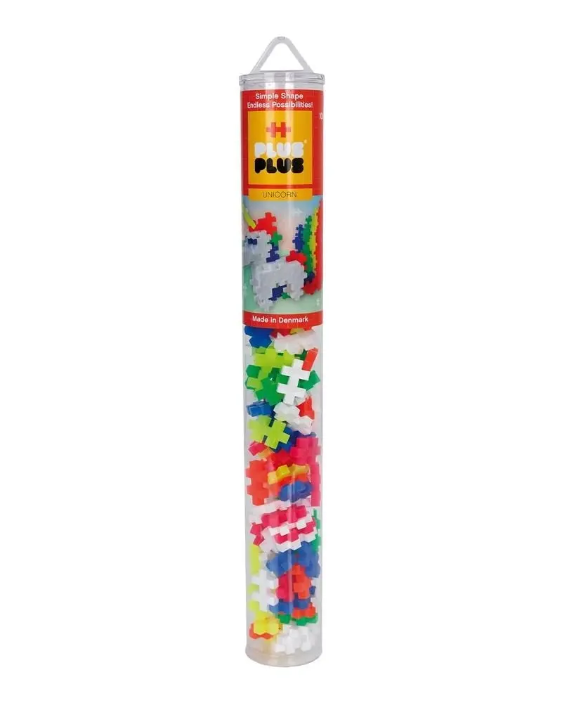 Plus-Plus - Unicorn - 100 pcs Tube