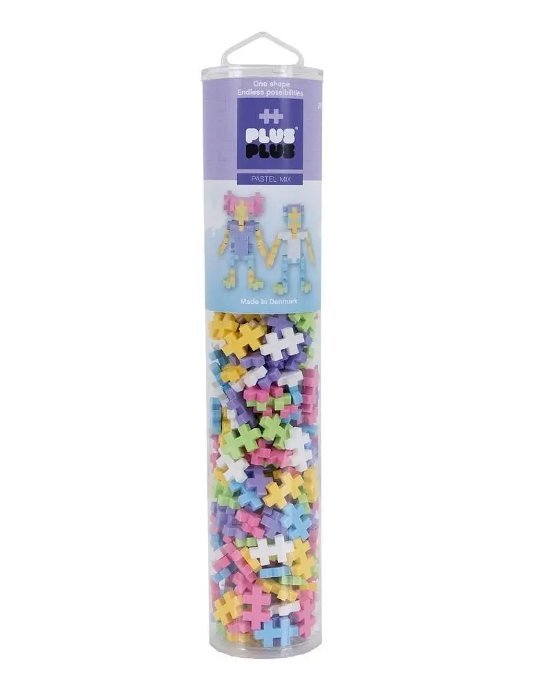 Plus-Plus - Pastel mix - 240 pcs Tube