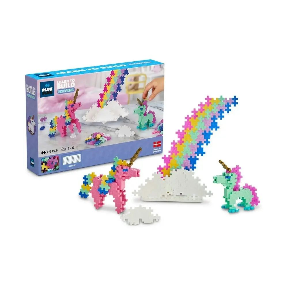 Plus-Plus - Learn to Build - Unicorns