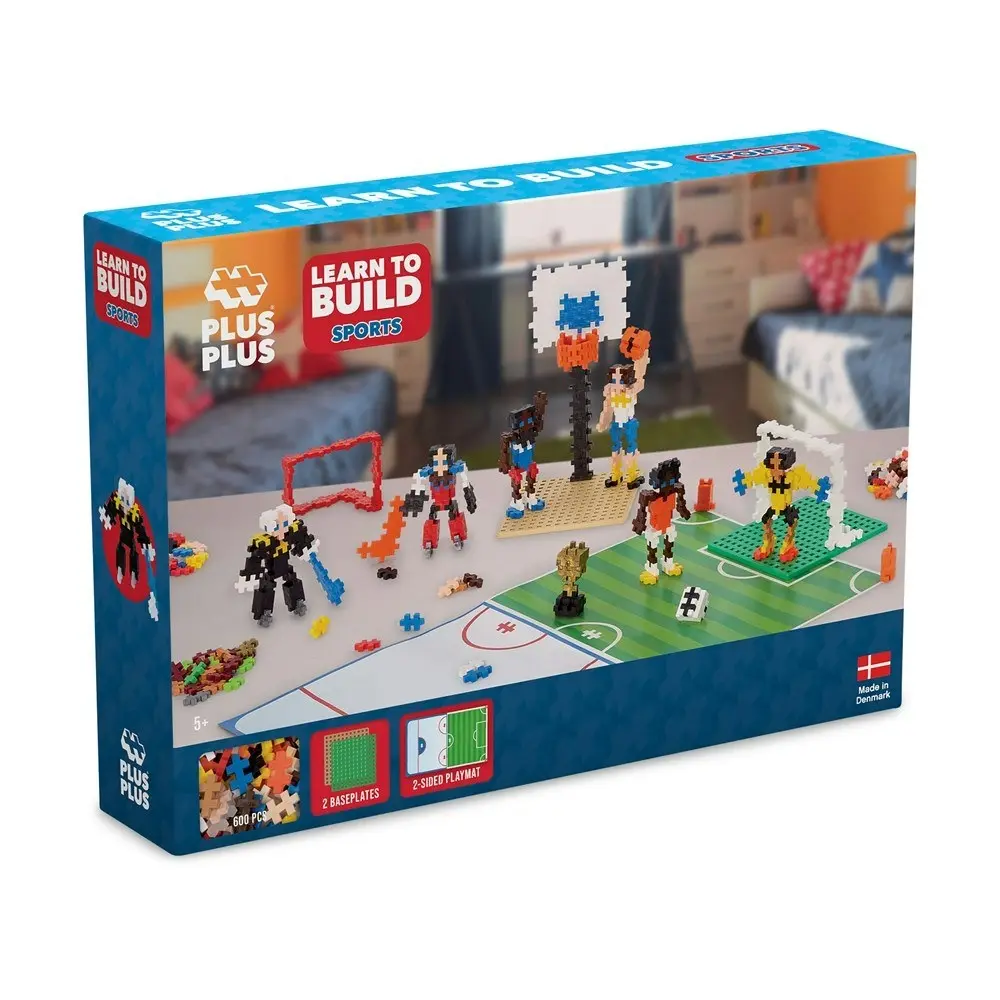 Plus-Plus - Learn to Build - Sports