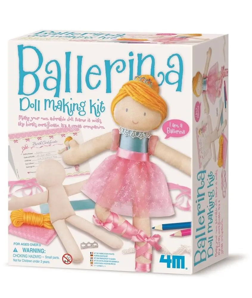 4M - Doll Making Kit - Ballerina