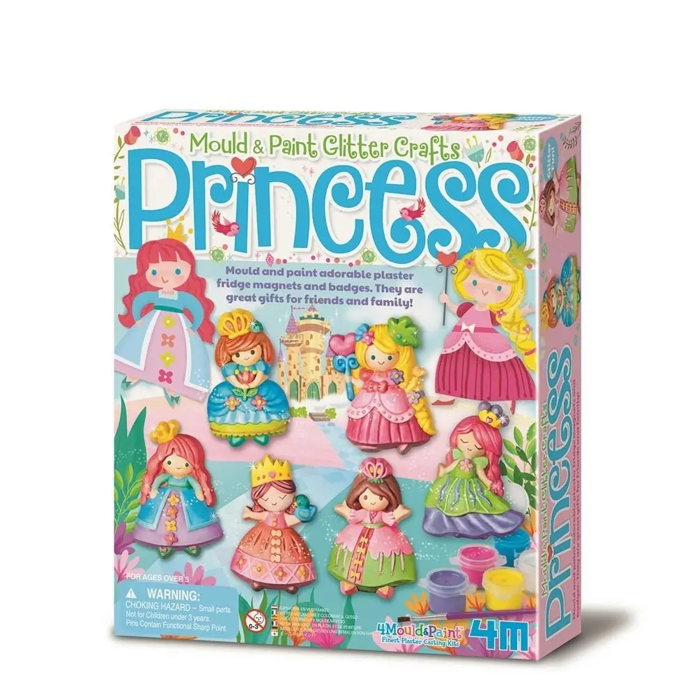 4M - Mould & Paint - Glitter Princess