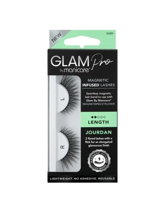 Glam by Manicare Pro Magnetic Infused Lashes Jourdan