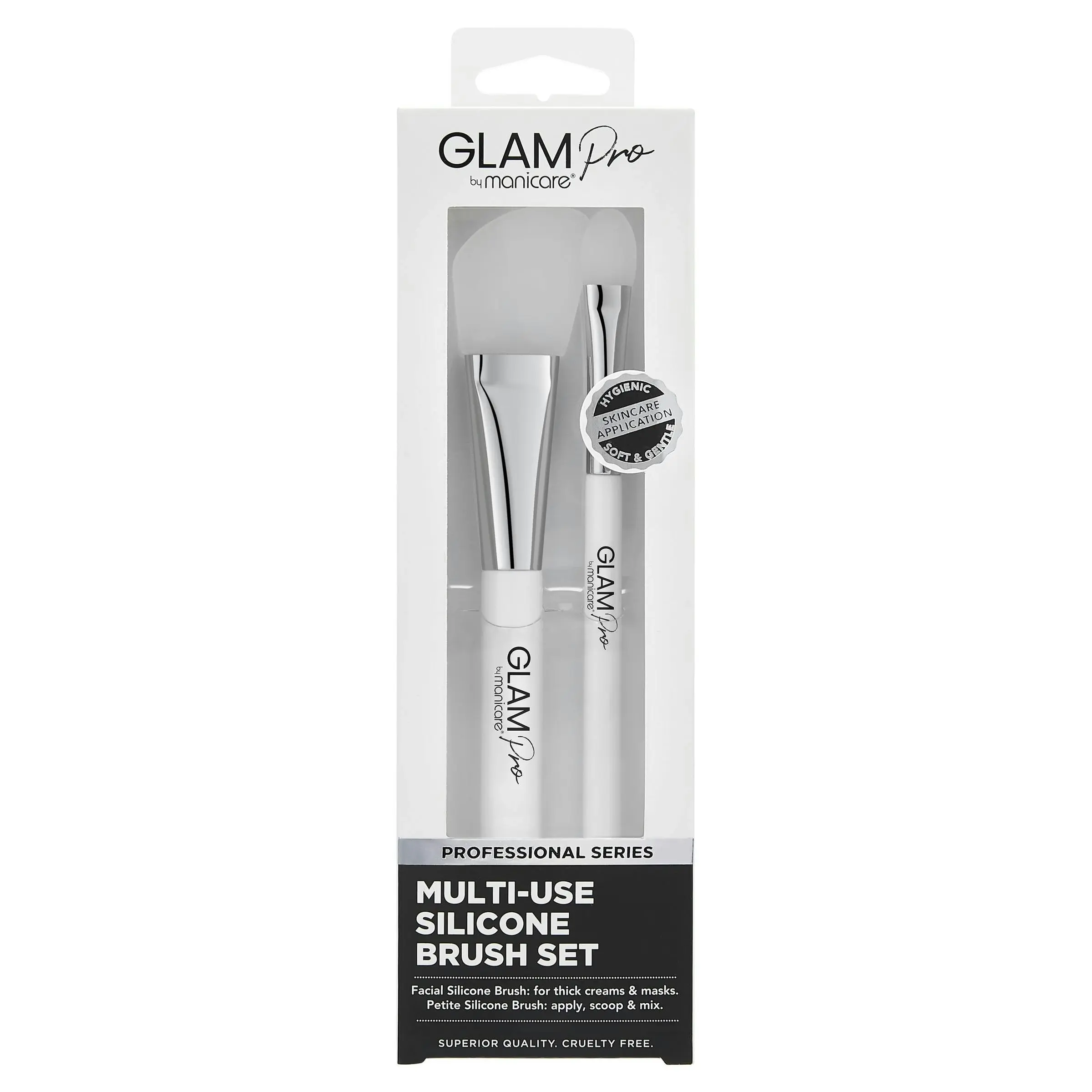 Manicare Glam Pro Silicone Brush Set