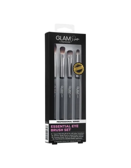 Glam by Manicare Pro Essential Eye Brush Set