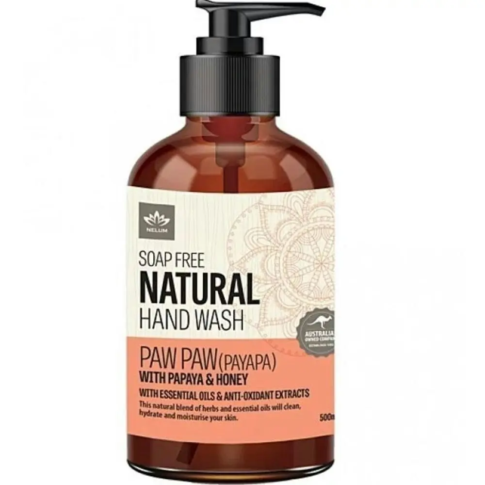 Nelum Hand Wash Paw Paw with Papain Extract & Honey 500 mL