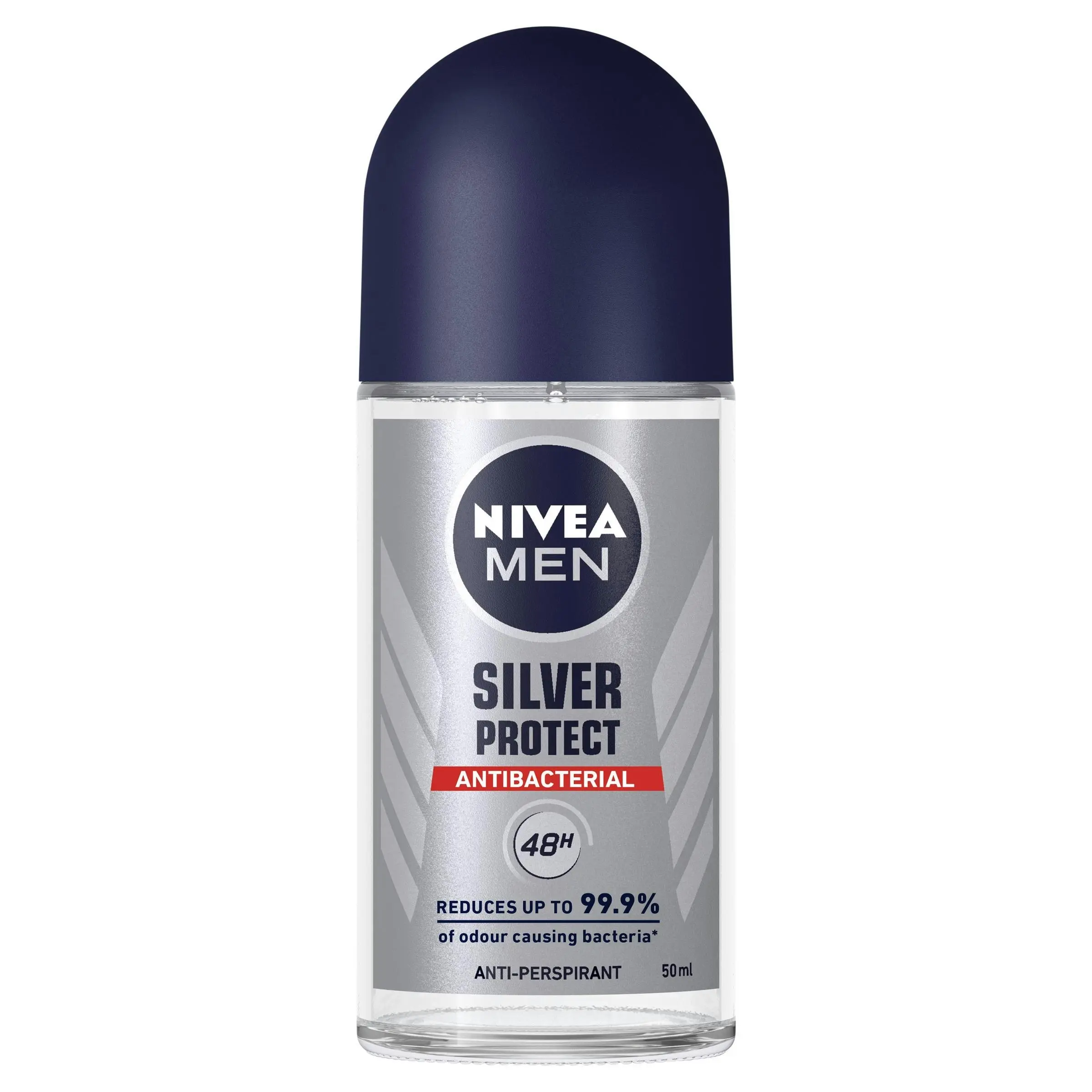 Nivea Deodorant Roll On Men Silver Protect 50ml