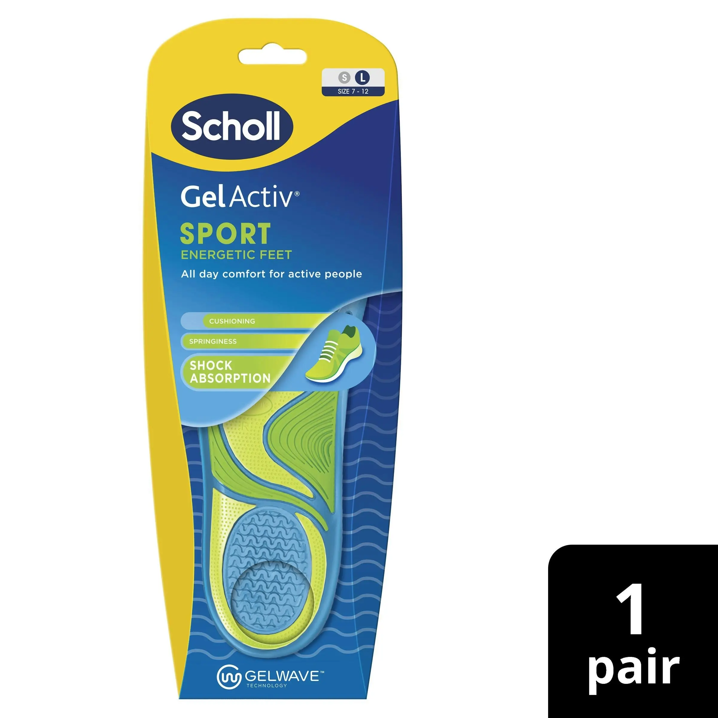 Scholl Gel Activ Insole Sport Large