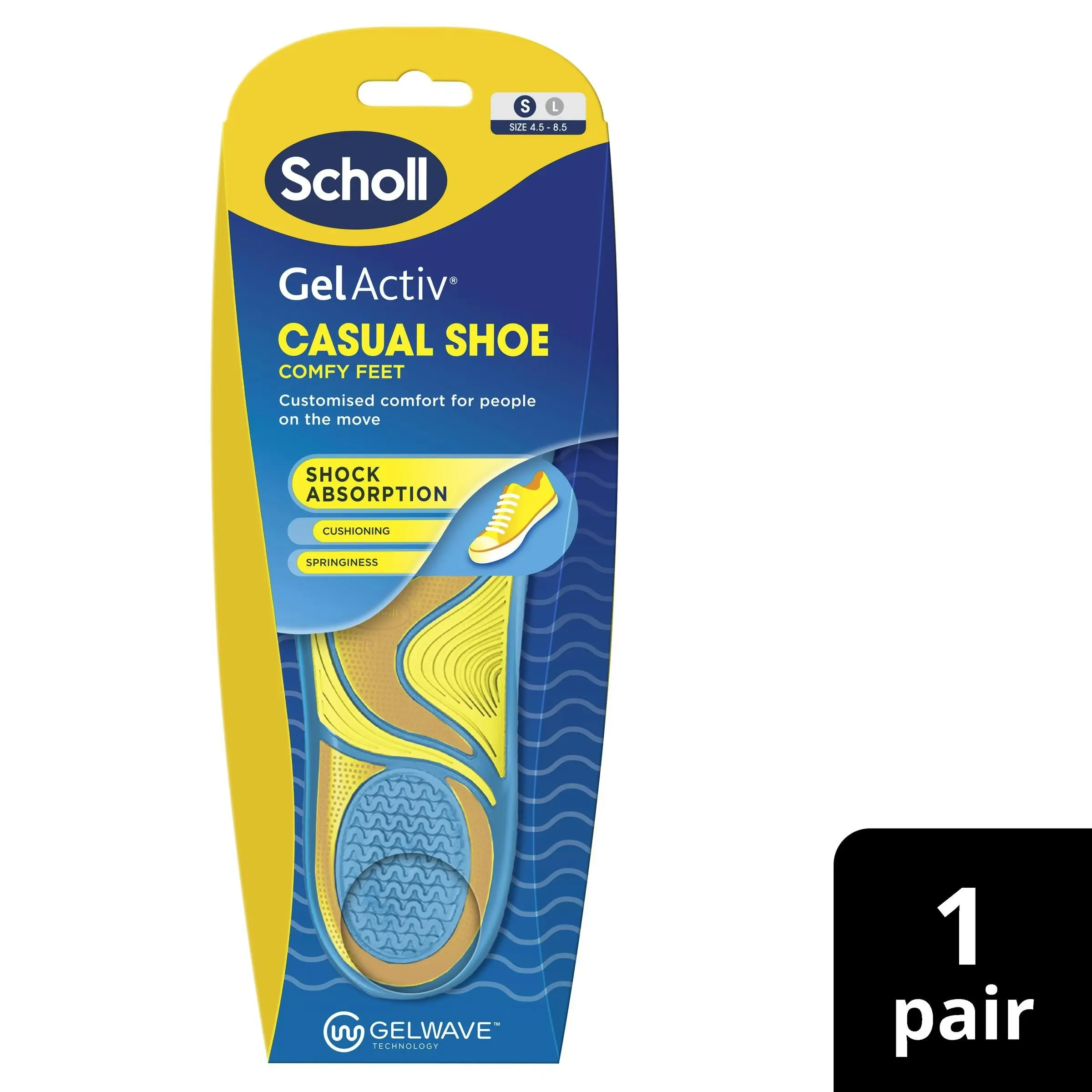 Scholl Gel Activ Insole Casual Small