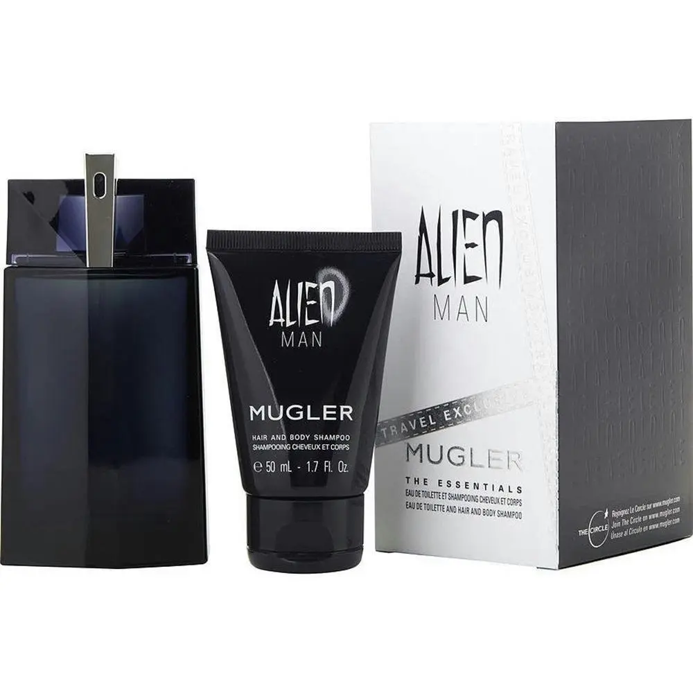 Thierry Mugler Alien Man Eau De Toilette 100ml 2 Piece Gift Set