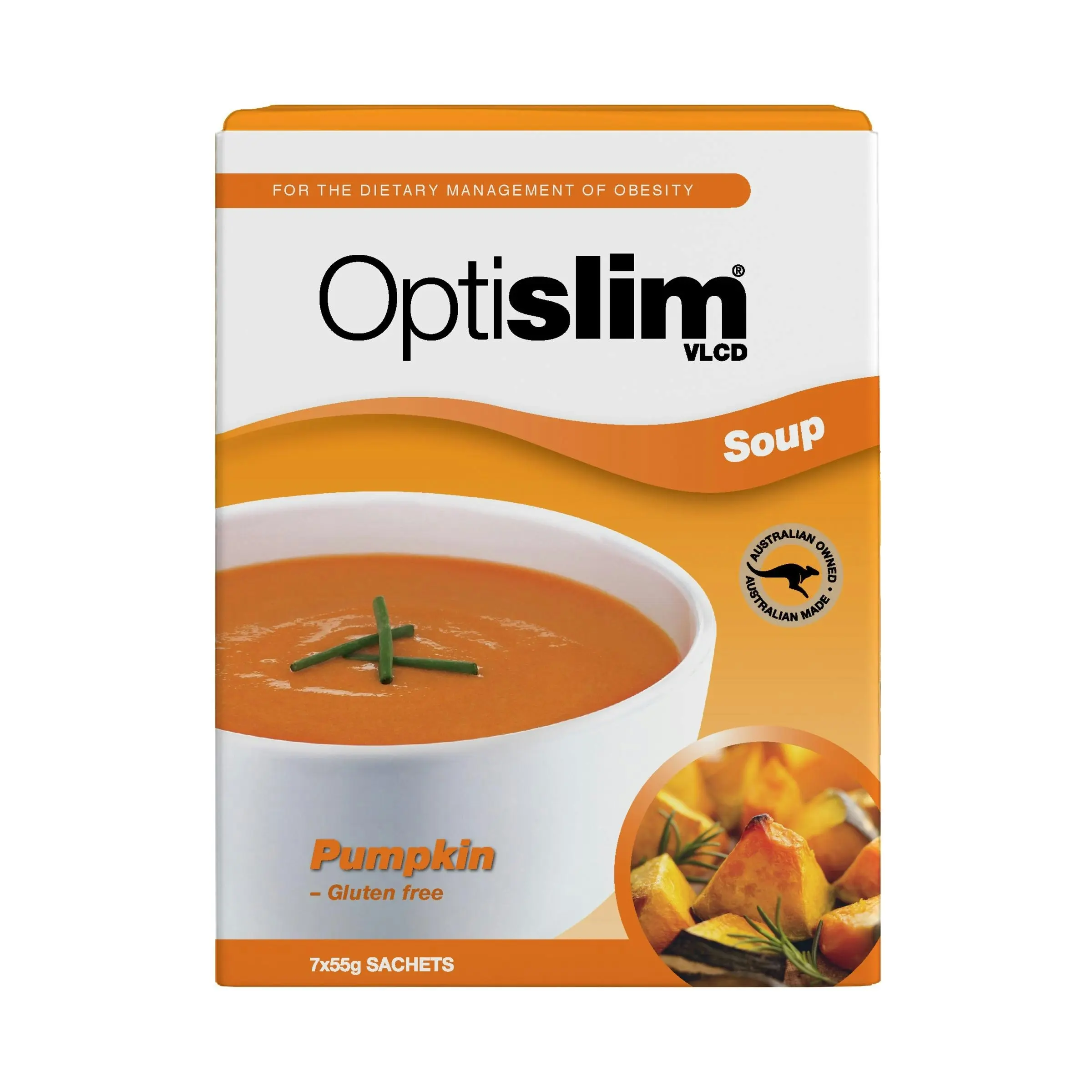 OptiSlim VLCD Soup Pumpkin 7 x 55g