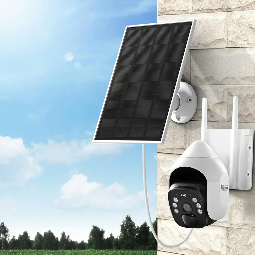 UL-Tech 3MP Security Camera Solar Panel