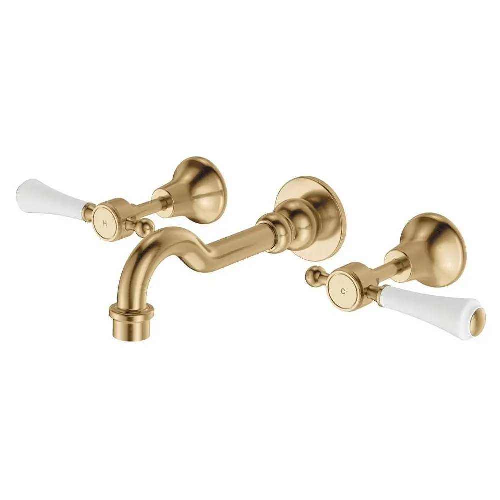 Fienza Lillian Lever Bath Set Urban Brass 339102UB