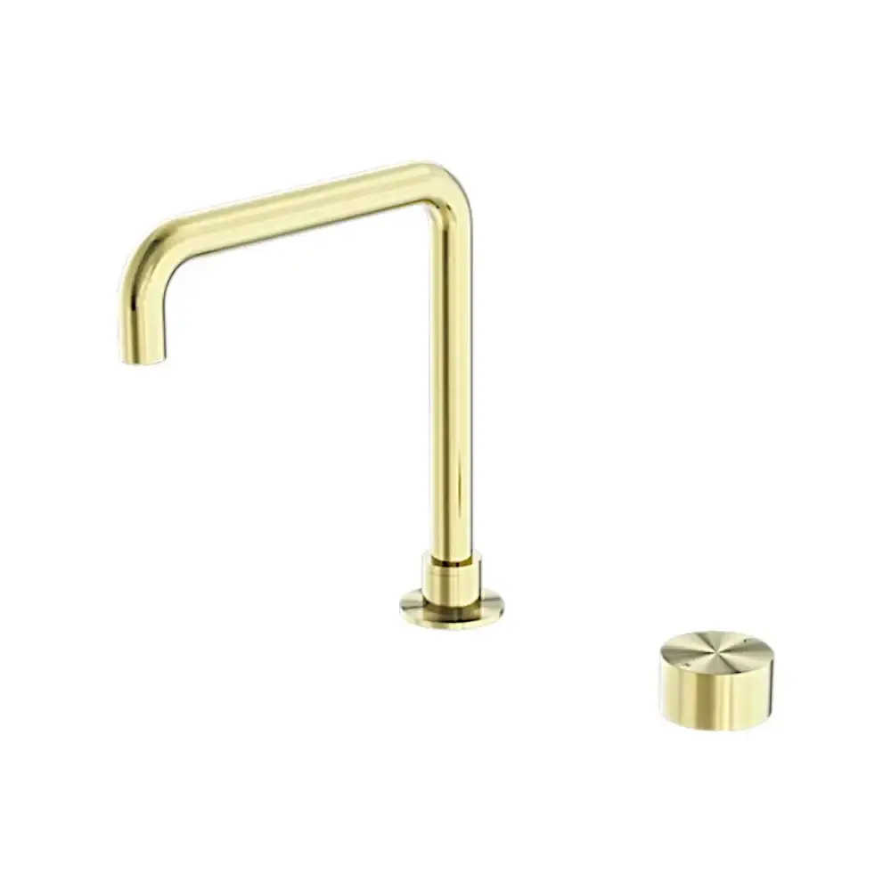 Nero Kara Progressive Tall Basin Set Brushed Gold NR271901aBG