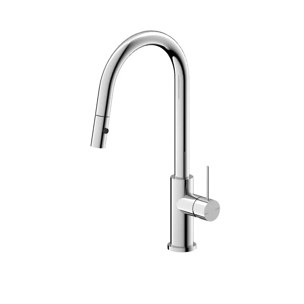 Nero Mecca Pull Out Sink Mixer With Vegie Spray Function Chrome NR221908CH