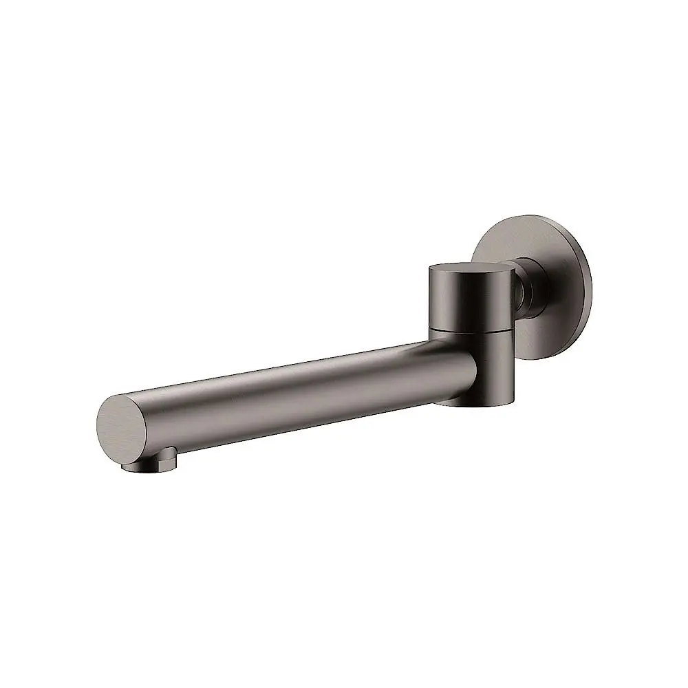 Fienza Michelle Swivel Bath Spout Gun Metal SP8021SWIVELGM