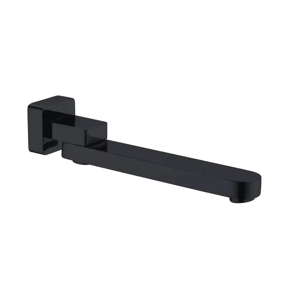 Nero Bianca Swivel Bath Spout Matte Black NR207MB