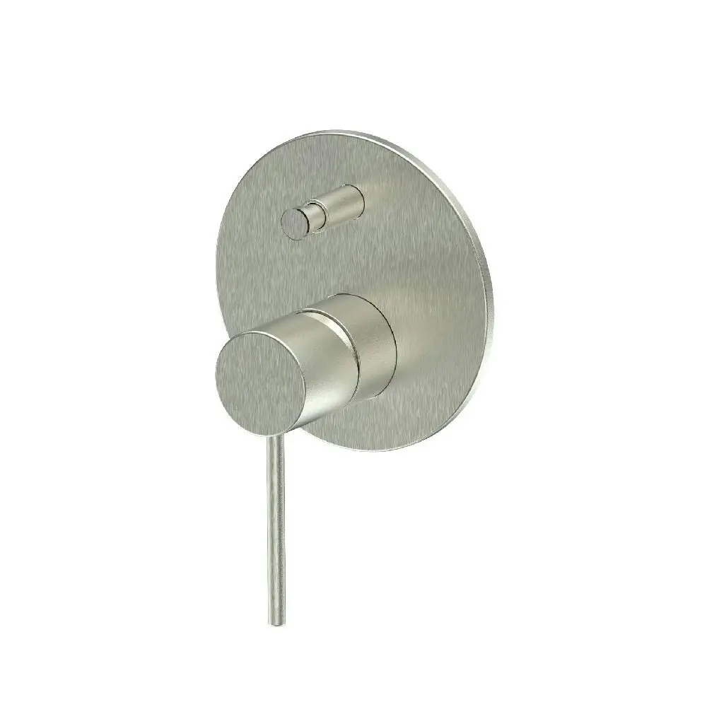 Greens Tesora Shower Diverter Mixer Complete PVD Brushed Nickel 21303591