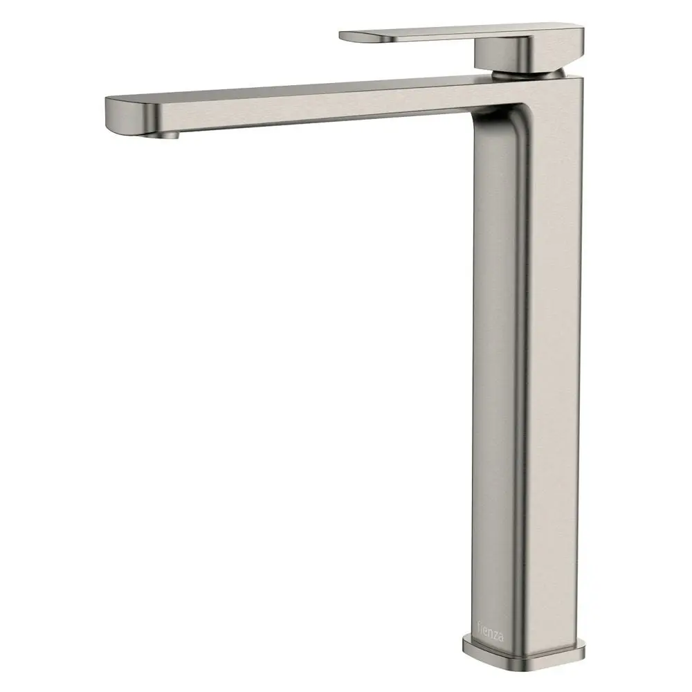 Fienza Tono Tall Basin Mixer Brushed Nickel 233107BN