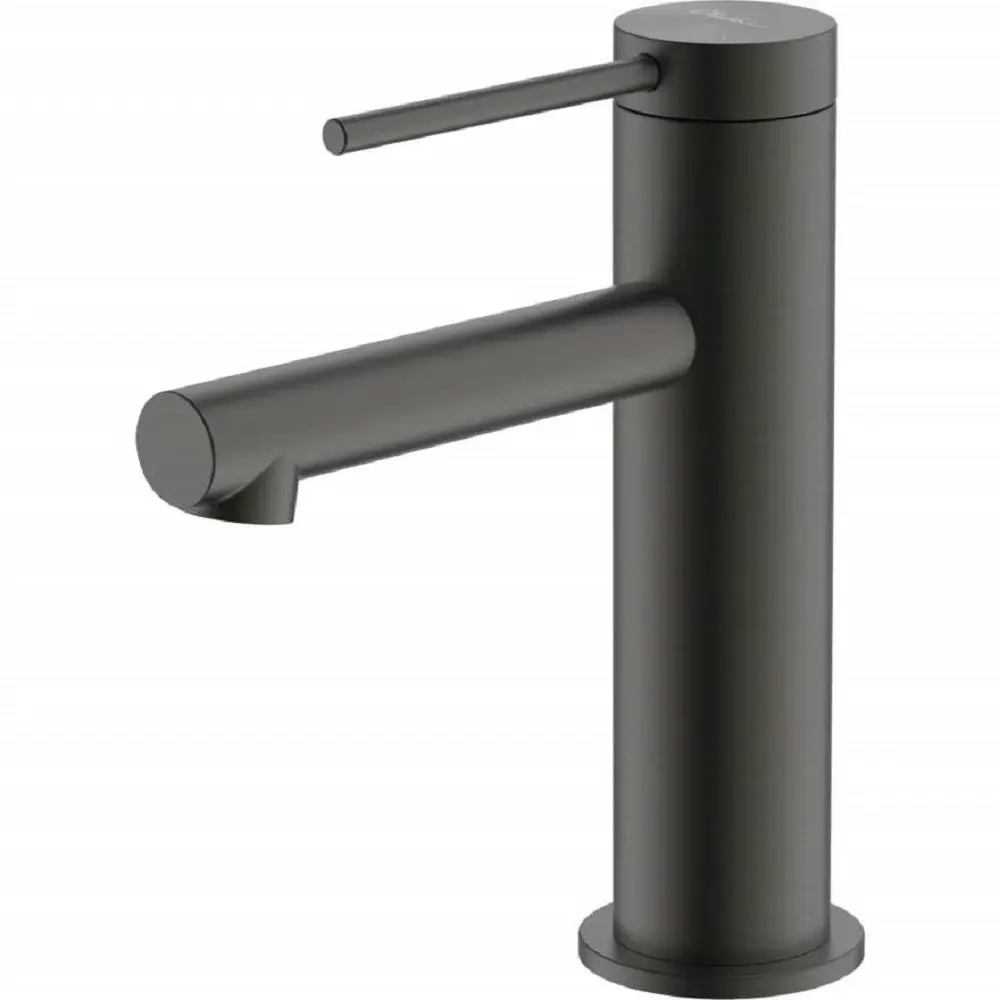 Oliveri Venice Basin Mixer Straight Gun Metal VE106505GM