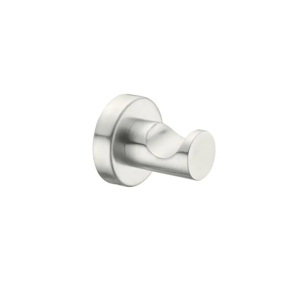 Nero Mecca Robe Hook Brushed Nickel NR1982BN