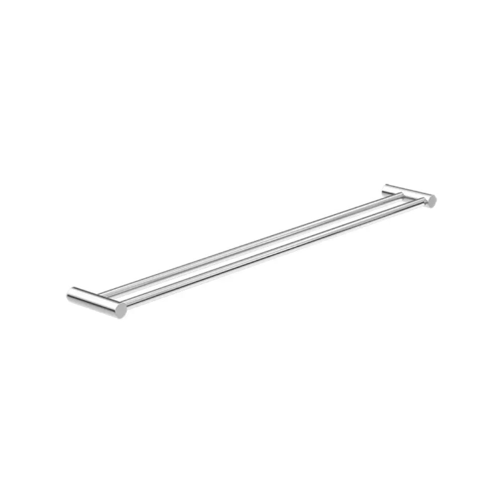 Nero New Mecca Double Towel Rail 800mm Chrome NR2330DCH