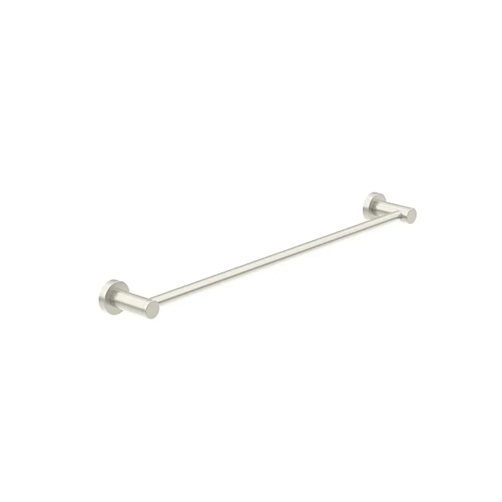 Nero Dolce Single Towel Rail 600mm Brushed Nickel NR2024BN