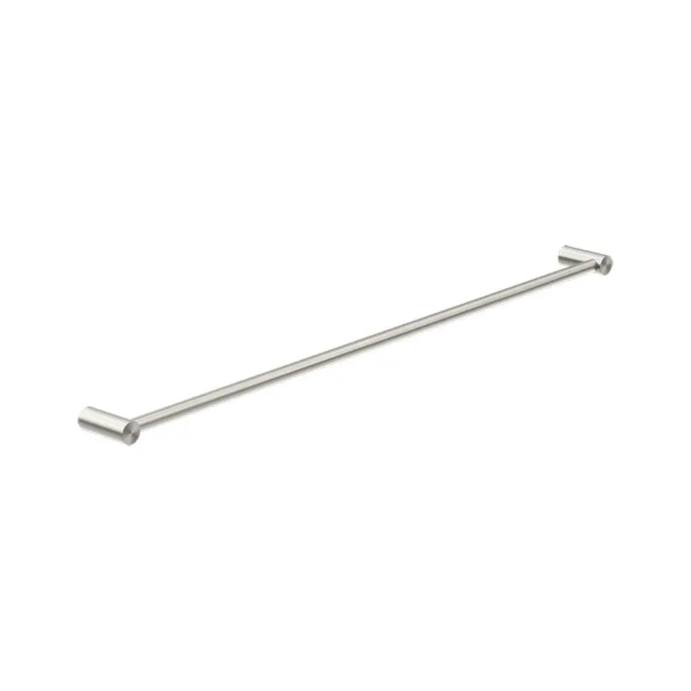 Nero New Mecca Single Towel Rail 800mm Brushed Nickel NR2330BN