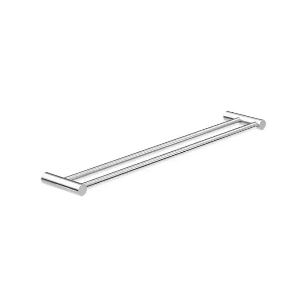 Nero New Mecca Double Towel Rail 600mm Chrome NR2324DCH