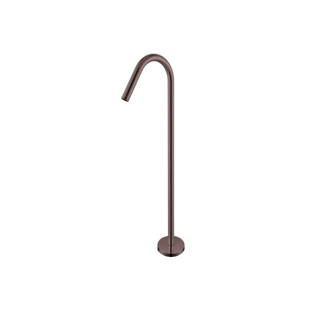 Nero Mecca Floor Standing Bath Spout Only Brushed Bronze NR221903ABZ