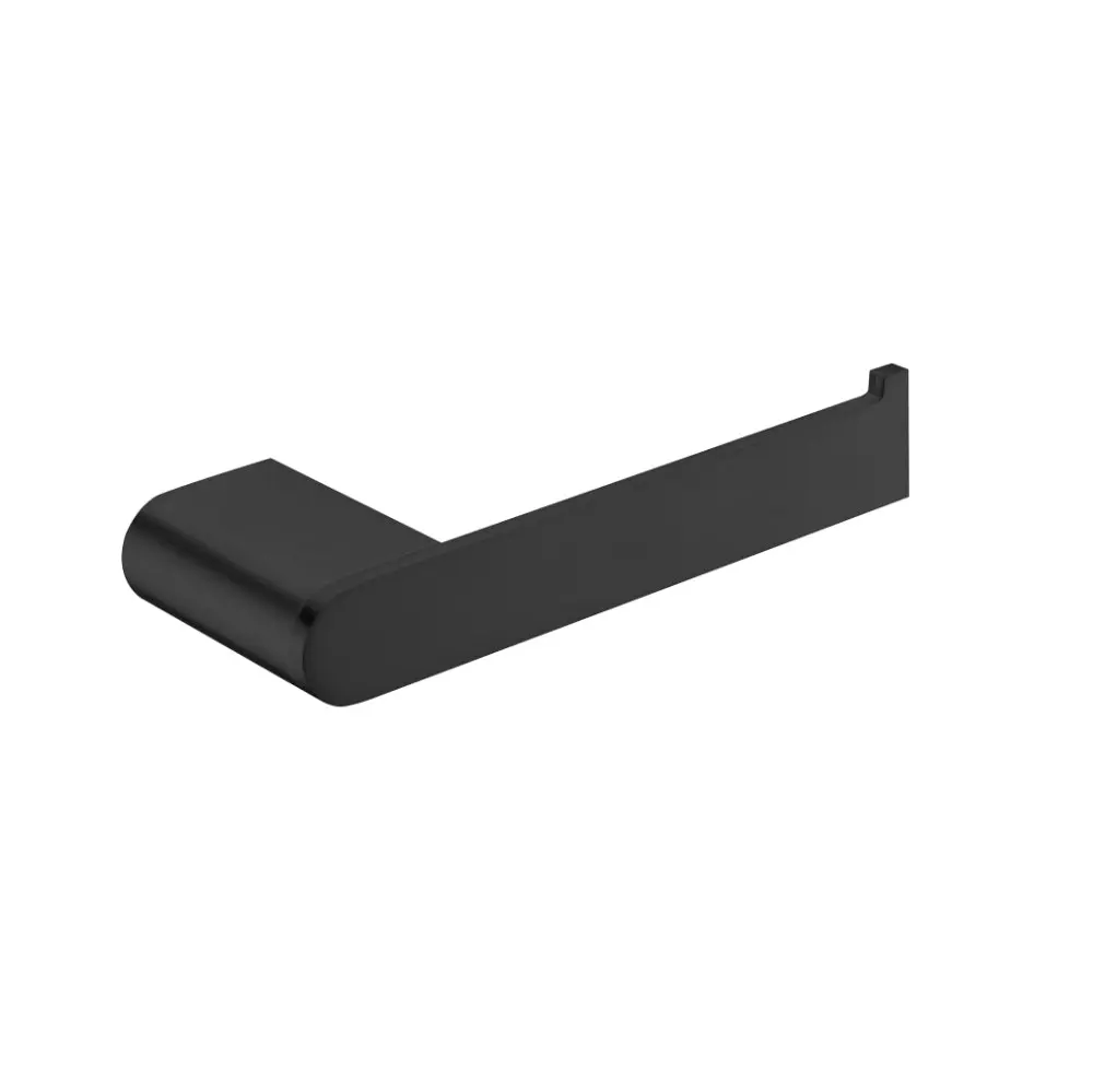 Nero Bianca Toilet Roll Holder Matte Black NR9086MB