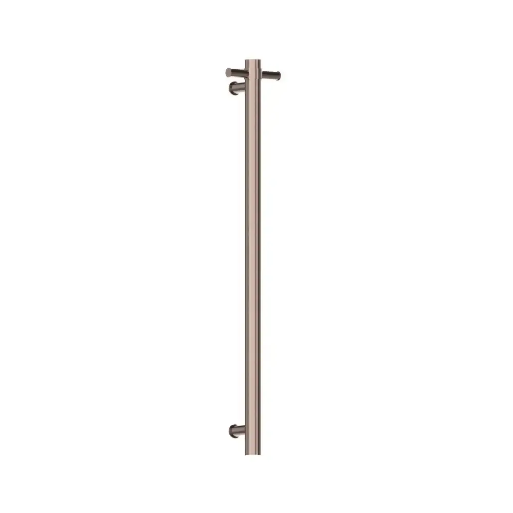 Nero Vertical Heated Towel Rail Brushed Bronze NRV900HBZ