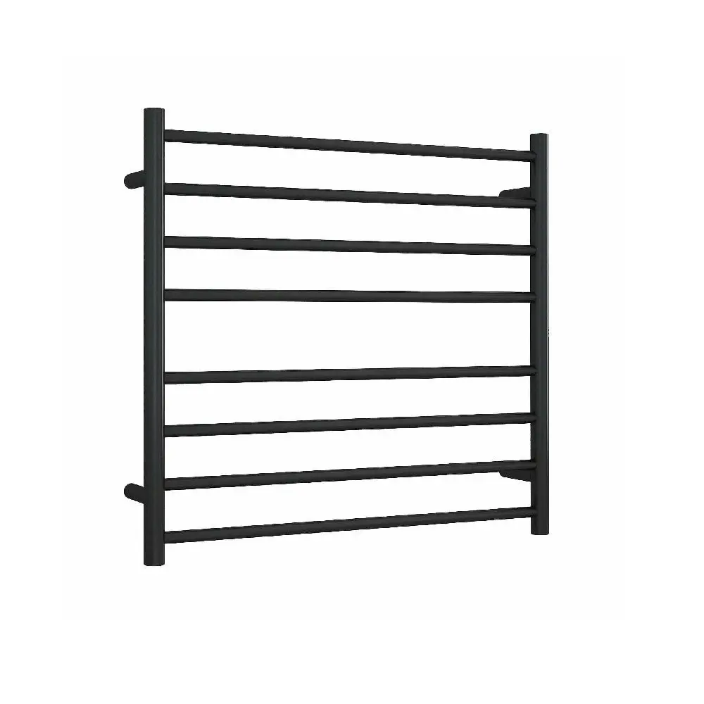 Thermogroup Heated Towel Rail 750x700x122mm 8 Bars Matte Black SR33MB