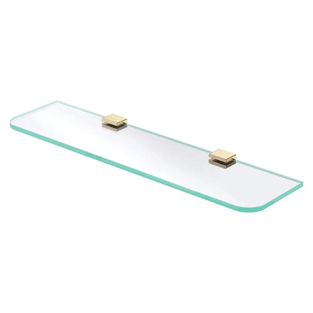 Fienza Tono Glass Shelf 500mm Urban Brass 85107UB