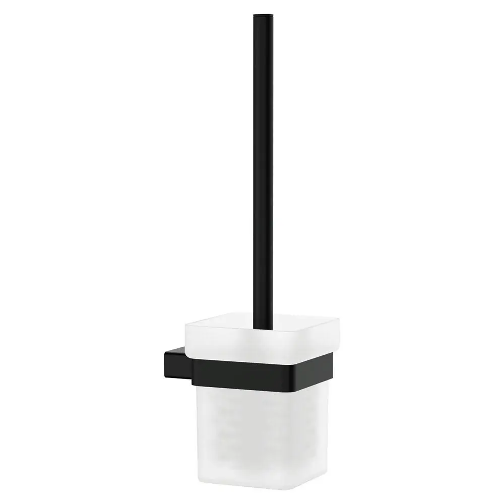 Fienza Tono Toilet Brush and Holder Matte Black 851010MB