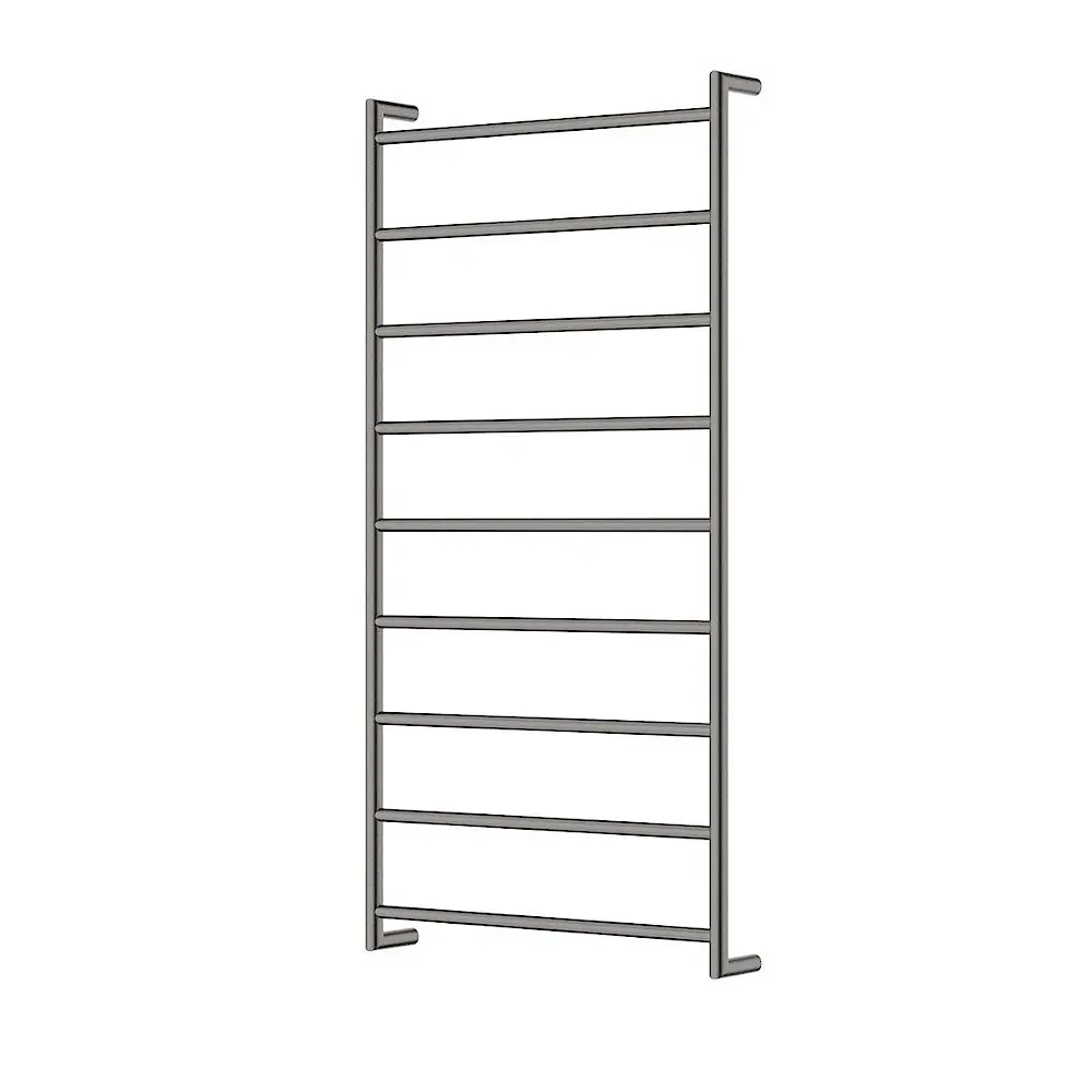 Fienza Kaya Heated Towel Ladder 600x1200mm 9 Bars Gun Metal 82860120GM