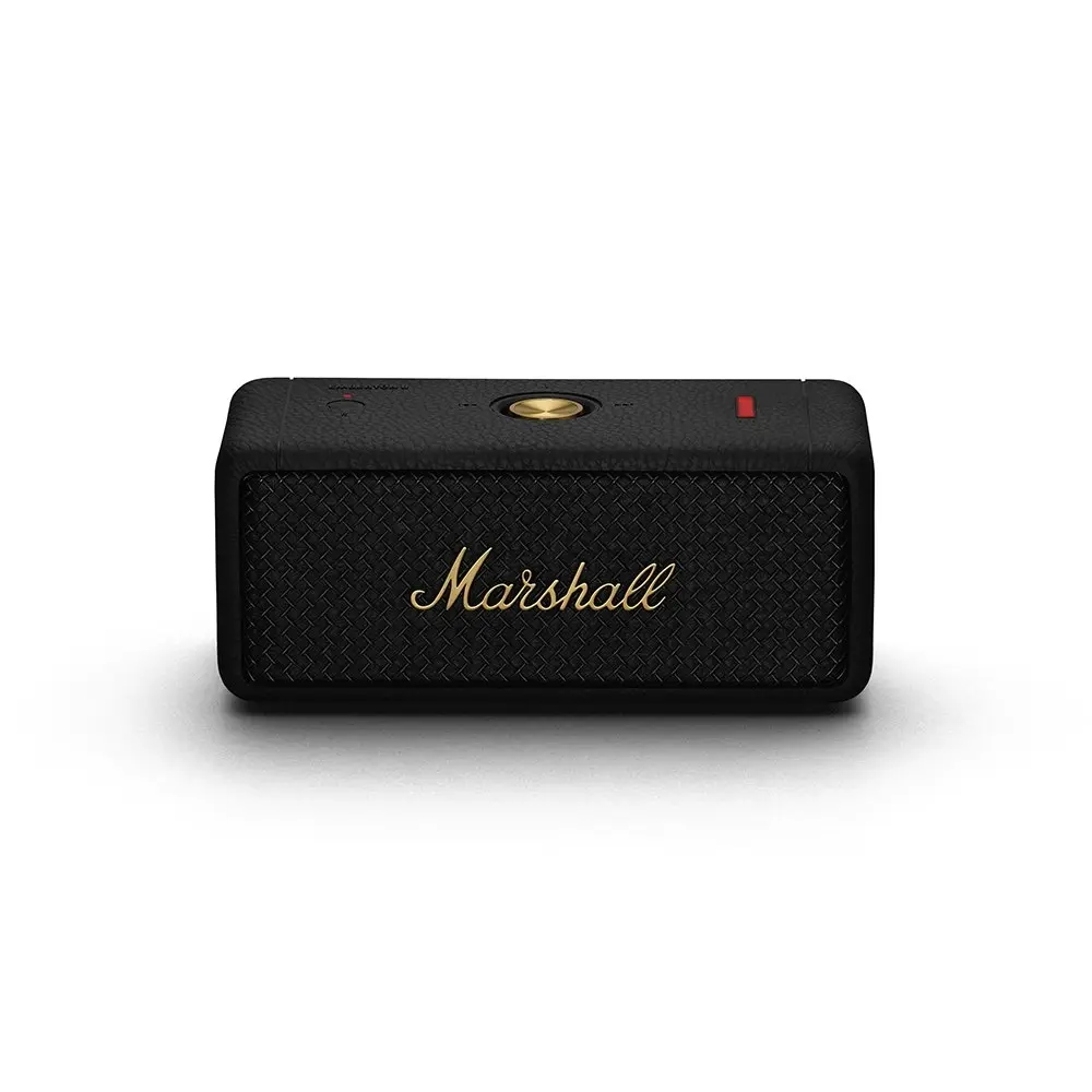 Marshall Emberton Ii Portable Wireless Speaker - Black & Brass