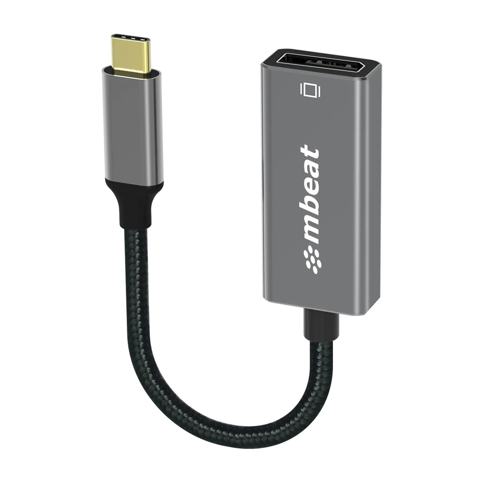 mBeat Elite Usb-c To Display Port Adapter - Space Grey