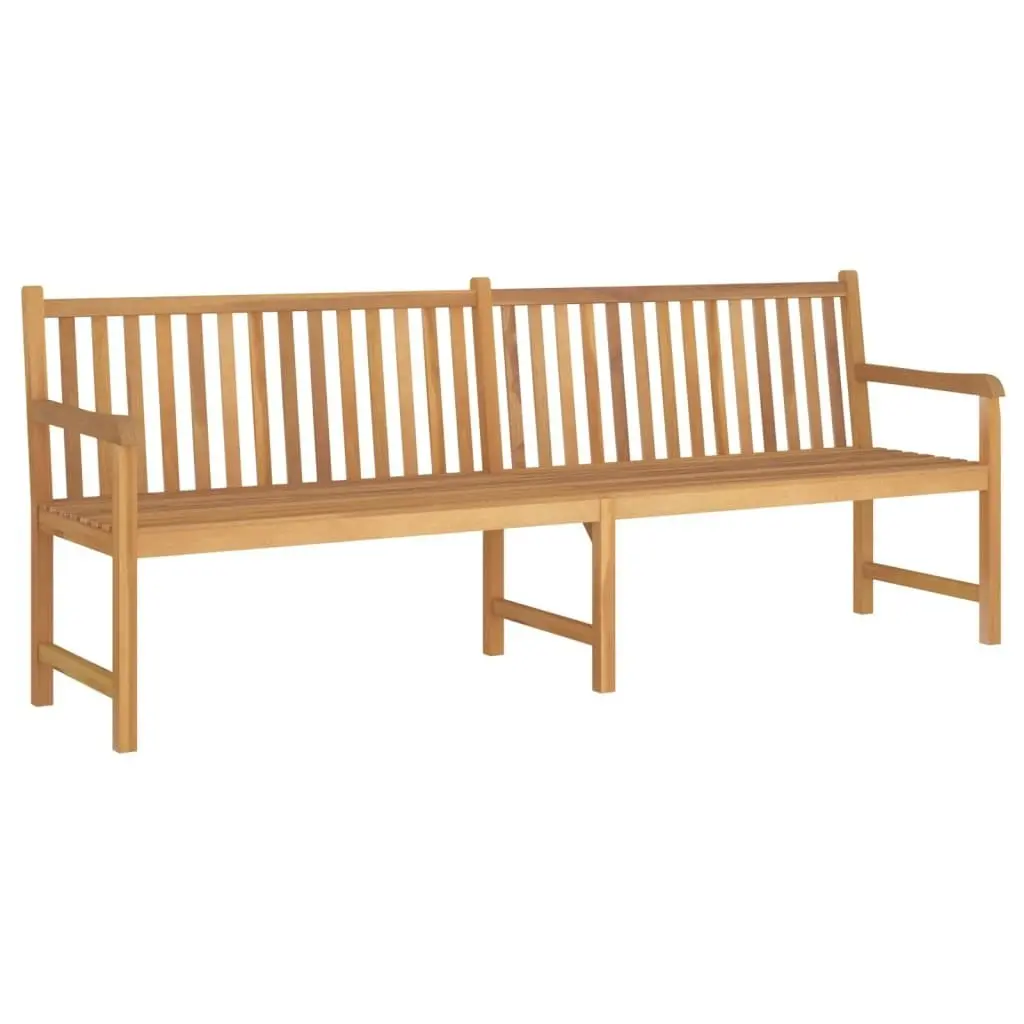 Garden Bench 228 cm Solid Teak Wood 316624