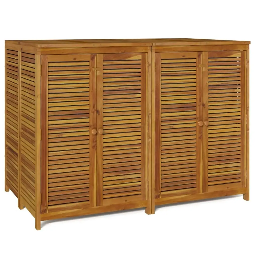 Garden Storage Box 140x87x104 cm Solid Wood Acacia 3155242