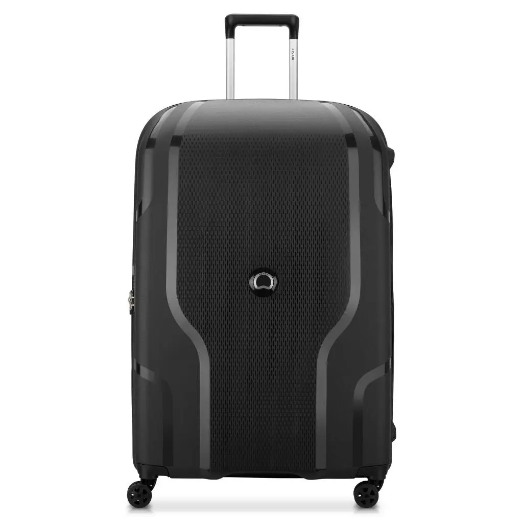 DELSEY Clavel 83cm MR Large Hardsided Spinner Luggage - Black