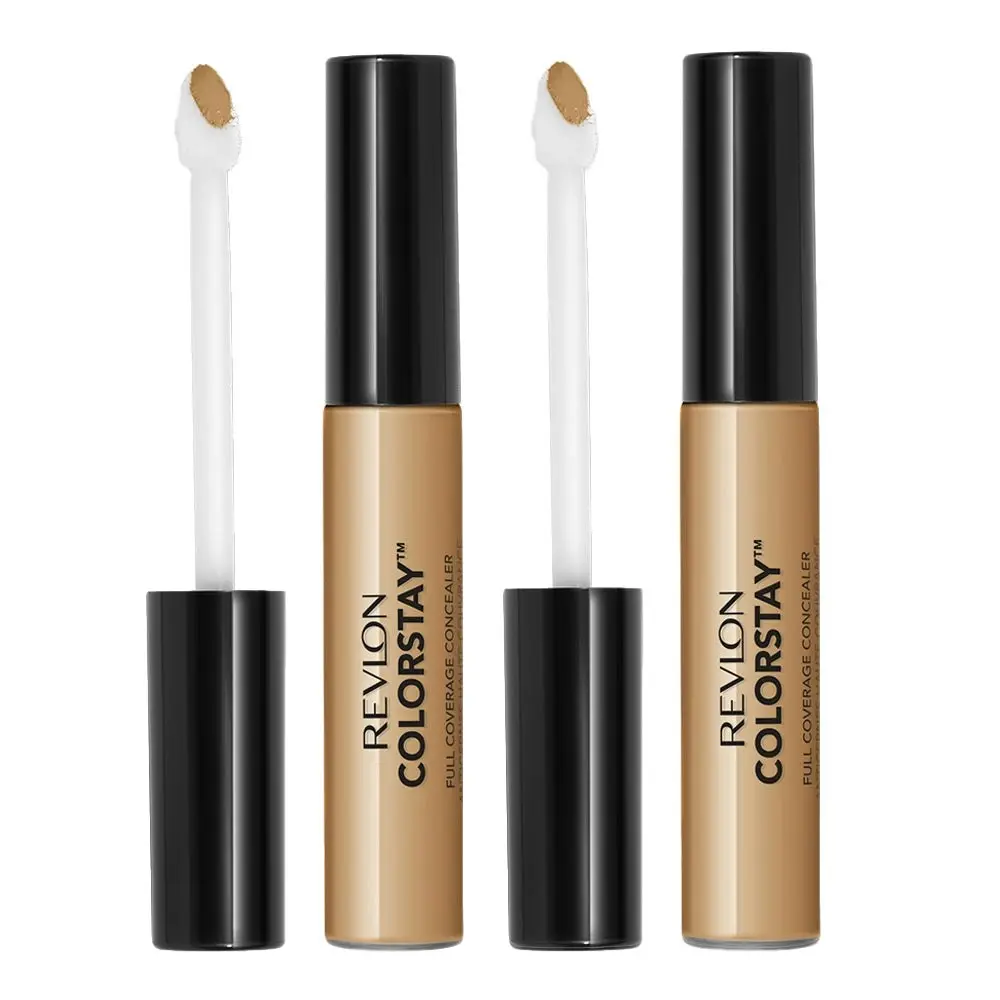 Revlon Colorstay Full Coverage Concealer 6.2ml 050 Medium Deep - 2 Pack