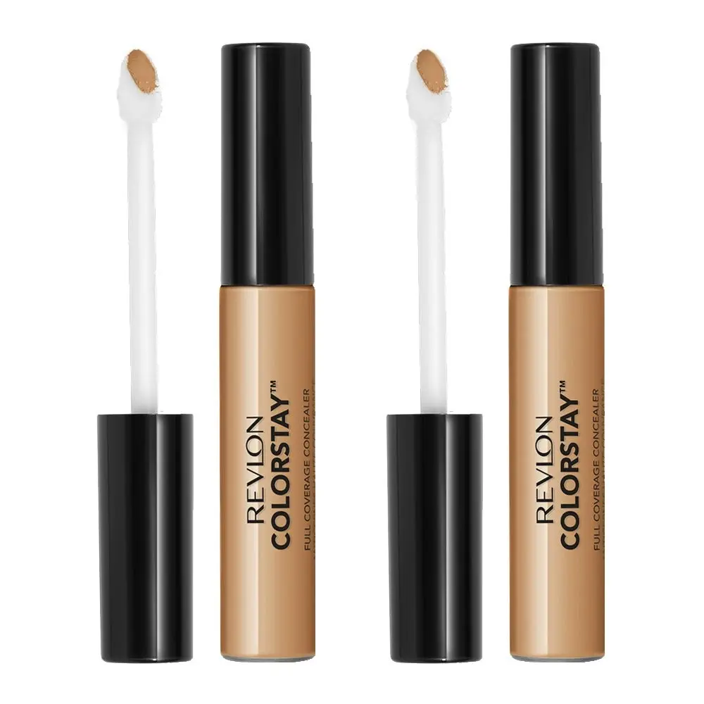 Revlon Colorstay Full Coverage Concealer 6.2ml 055 Chestnut - 2 Pack