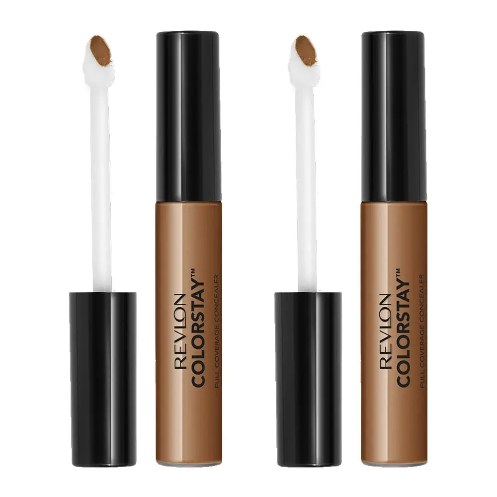 Revlon Colorstay Full Coverage Concealer 6.2ml 075 Hazelnut - 2 Pack