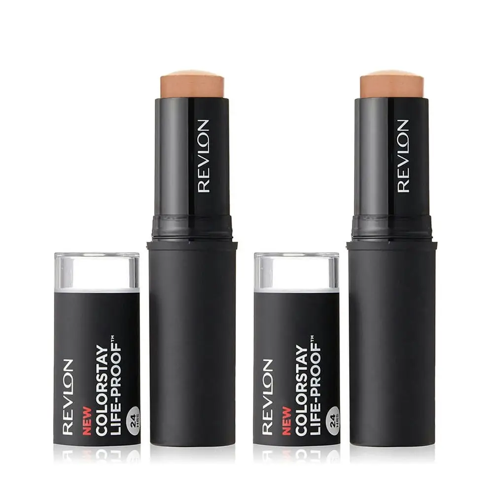 Revlon Colorstay Life-proof Matte Foundation Stick 10g 320 True Beige - 2 Pack