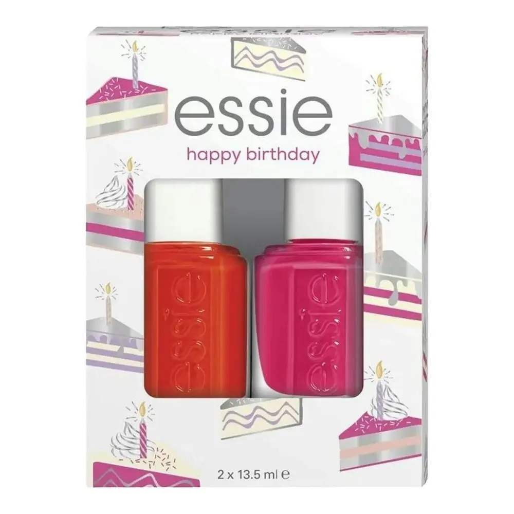 Essie Nail Colour Happy Birthday 2pc Set